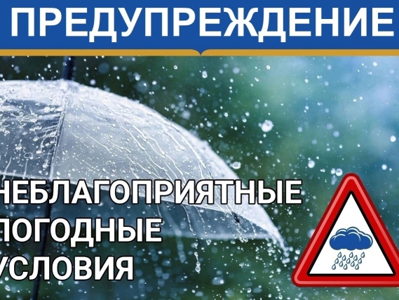 ИНФОРМАЦИОННОЕ СООБЩЕНИЕ  О НЕБЛАГОПРИЯТНЫХ     МЕТЕОРОЛОГИЧЕСКИХ ЯВЛЕНИЯХ от 01.06.2025