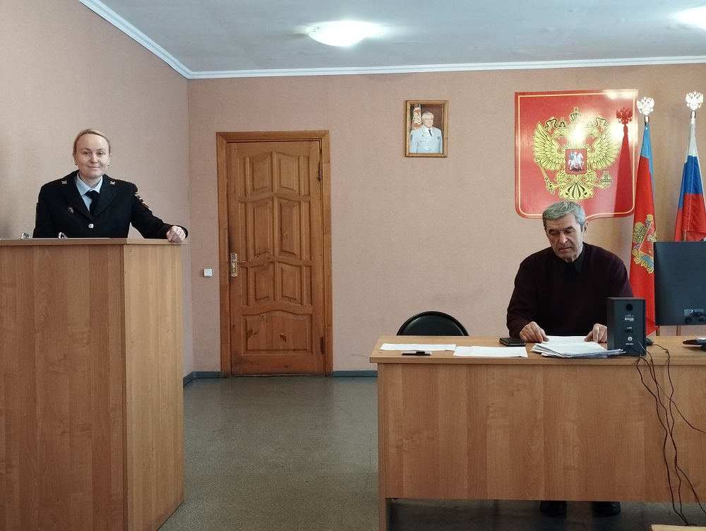 В ОМВД России по Петушинскому району состоялось заседание общественного совета
